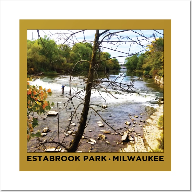 Estabrook Park • Milwaukee River Wall Art by The MKE Rhine Maiden